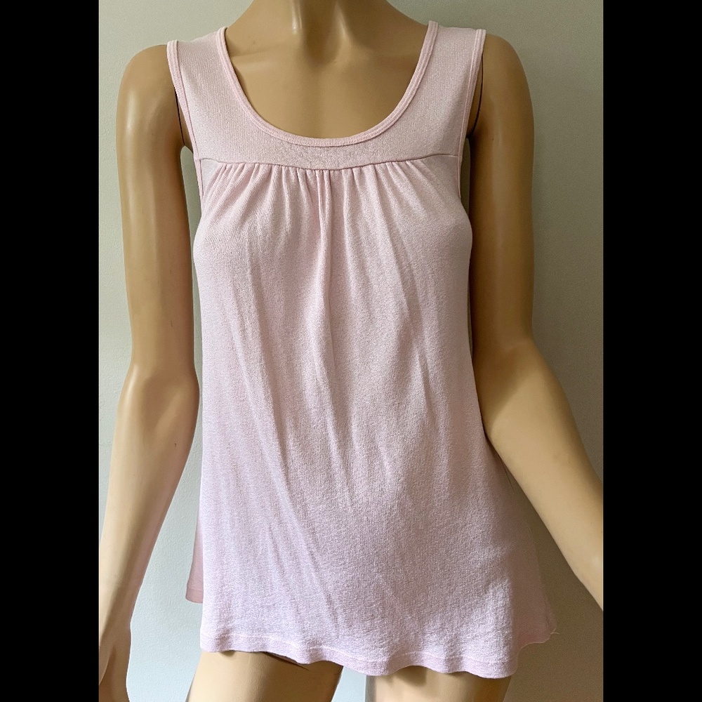 Michael Stars pale pink sleeveless top OS